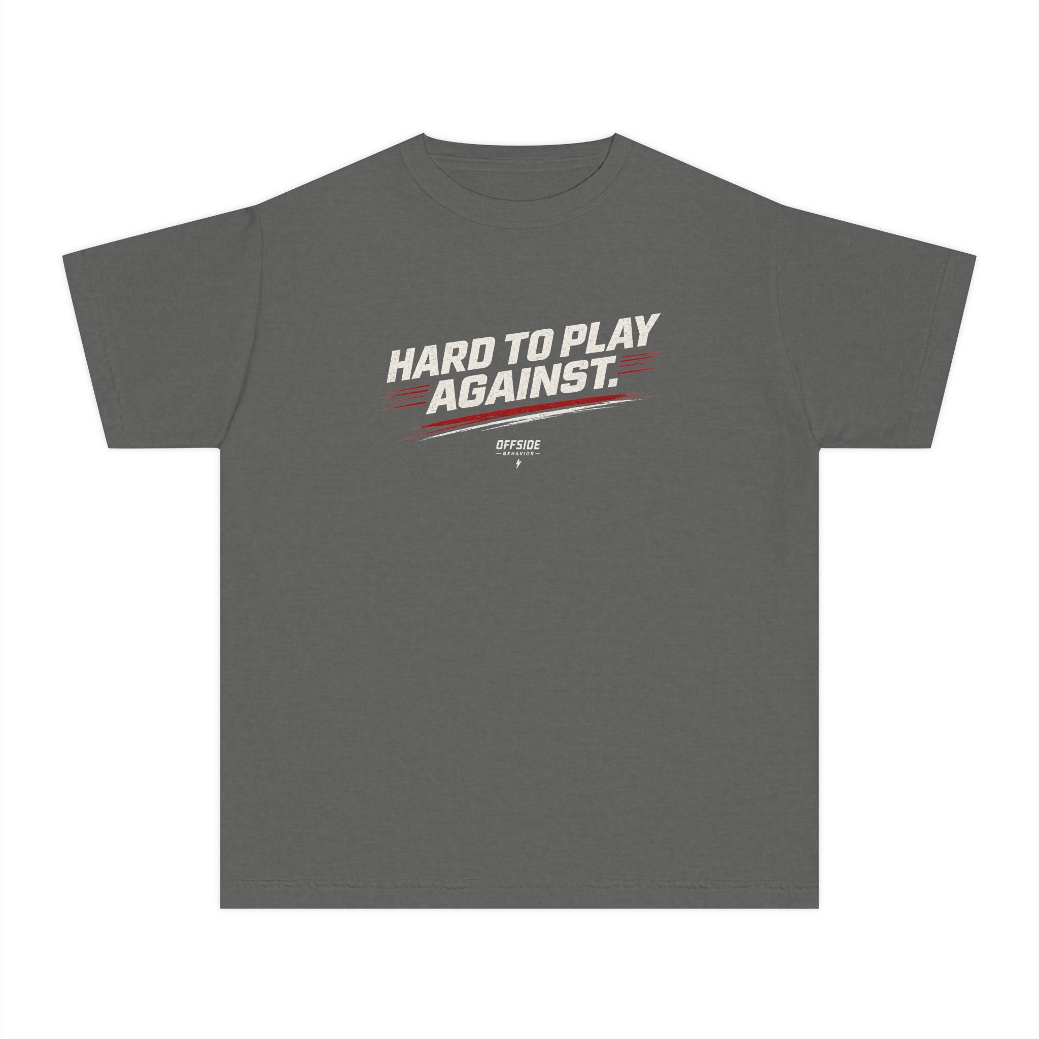 Youth T‑Shirt “Hard to Play Against” Graphic Tee