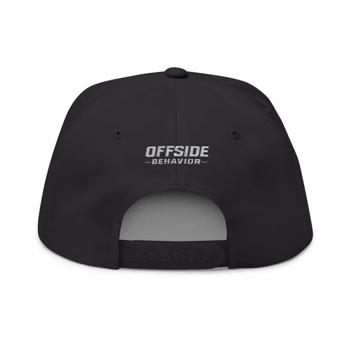 Make Hockey Mean Again Embroidered Flat Bill Cap