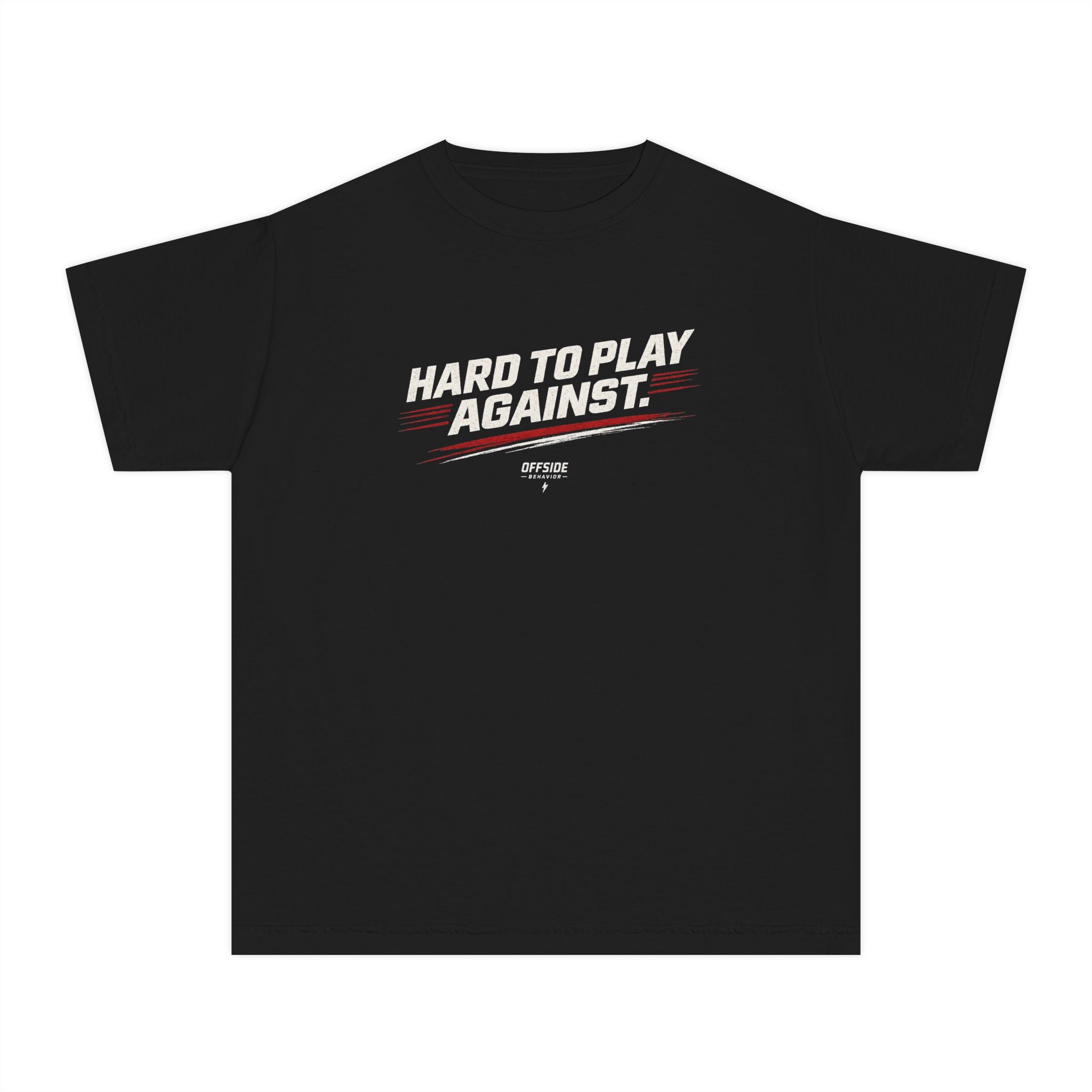 Youth T‑Shirt “Hard to Play Against” Graphic Tee