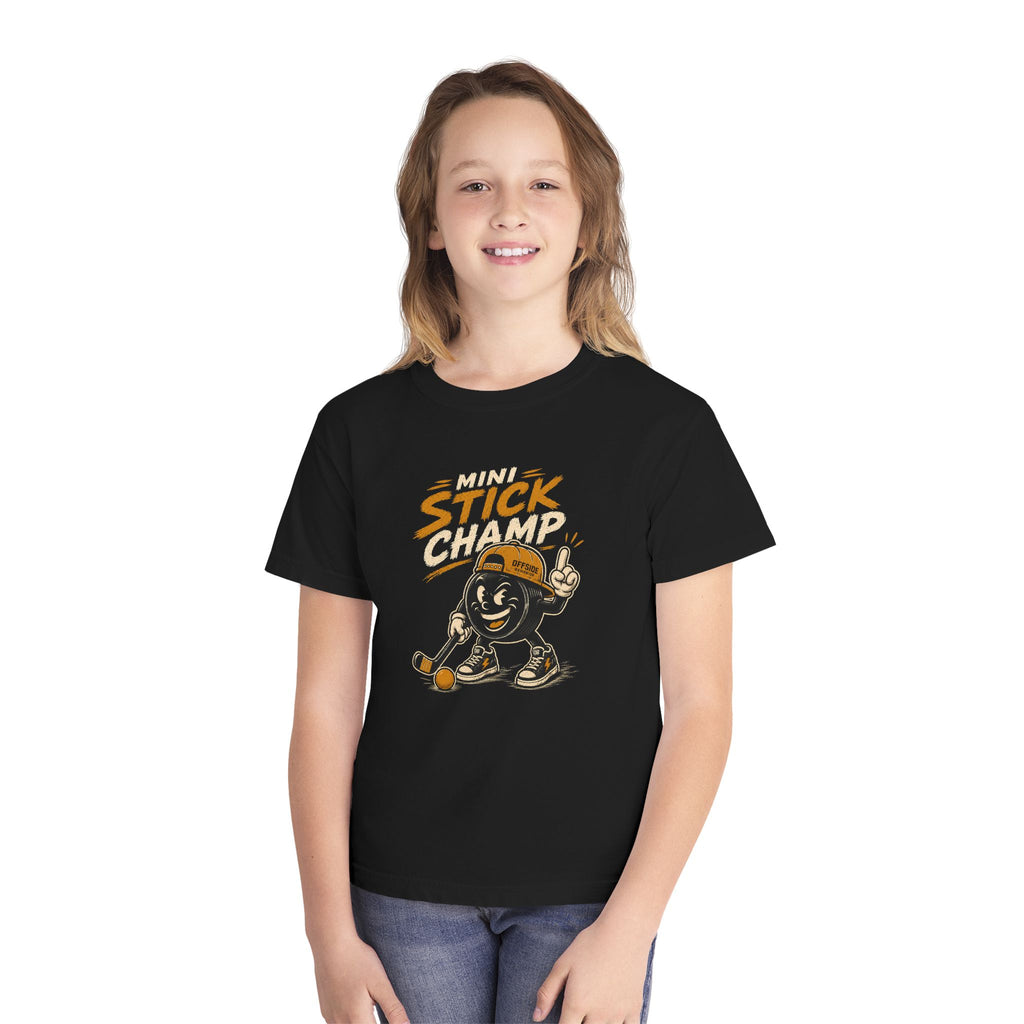 Mini Stick Champ Offie Youth Tee